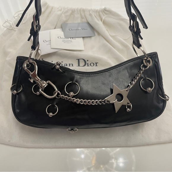 Dior Hardcore Piercing Pochette Bag John Galliano Rare Y2K - Picture 9 of 15